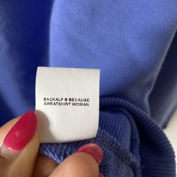 BNWT Ecoalf Men's Sweatshirt - 'Because There Is No Planet B' Slogan - Size XL - Picture 10 of 16